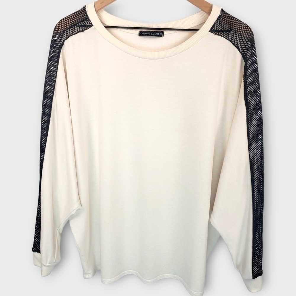 HARLOWE & GRAHAM Crewneck Sweatshirt XL - Picture 7 of 8